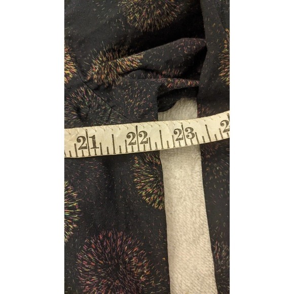 Jared Lang Shirt Men's XL Button Up Long Sleeve Cotton Men, Fireworks pattern - Picture 7 of 11